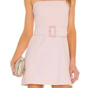 Fae Dress Amanda Uprichard in blush